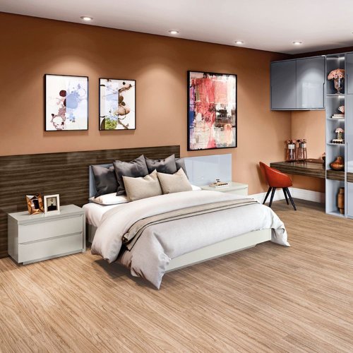 Piso Laminado Eucafloor Prime Click Andorra New Cx 2,36m²