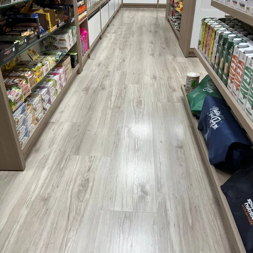 Piso Laminado Eucafloor Prime Click Fresno Decapê New Cx 2,36m²