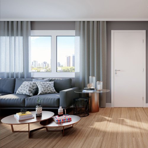 Piso Laminado Eucafloor Prime Click Nogueira Natural Cx 2,36m²