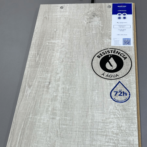 Piso Laminado Quick Step Impressive Carvalho Bege Serrado 01857 Cx 1,84m²