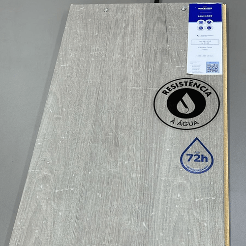 Piso Laminado Quick Step Impressive Carvalho Cinza Suave 03558 Cx 1,84m²