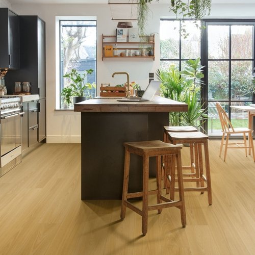 Piso Laminado Quick Step Smart Carvalho Biscoito Marrom QSSM5794 Cx 2,51m²