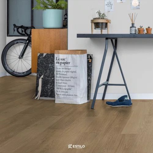 Piso Laminado Quick Step Smart Carvalho Natural Envernizado QSSM1292 Cx 2,51m²