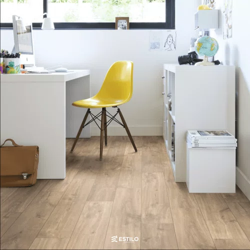Piso Laminado Quick Step Smart Carvalho Natural Midnight QSSM1487 Cx 2,51m²