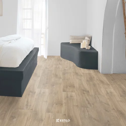 Piso Laminado Quick Step Smart Carvalho Natural Midnight QSSM1487 Cx 2,51m²