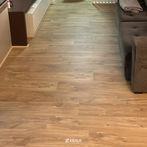 Piso Laminado Quick Step Smart Carvalho Natural Midnight QSSM1487 Cx 2,51m²