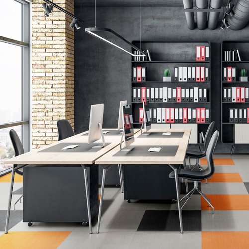 Piso Vinilico Ambienta Make It 60 x 60cm - Light Grey Cx 3,60m²