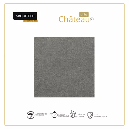 Piso Vinílico Arquitech Château 3mm 92 x 92 cm - Blois Cx 5,08m²