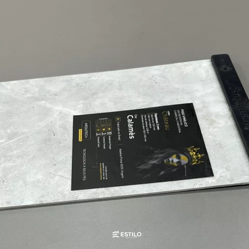 Piso Vinílico Arquitech Château 3mm 92 x 92 cm - Calamès Cx 5,08m²