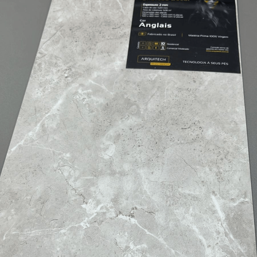 Piso Vinílico Arquitech Château Decor 2mm 92 x 92 cm - Anglais Cx 5,08m²