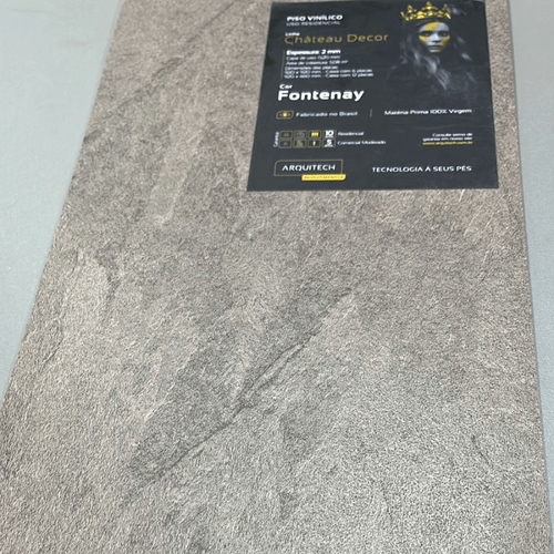 Piso Vinílico Arquitech Château Decor 2mm 92 x 92 cm - Fontenay Cx 5,08m²