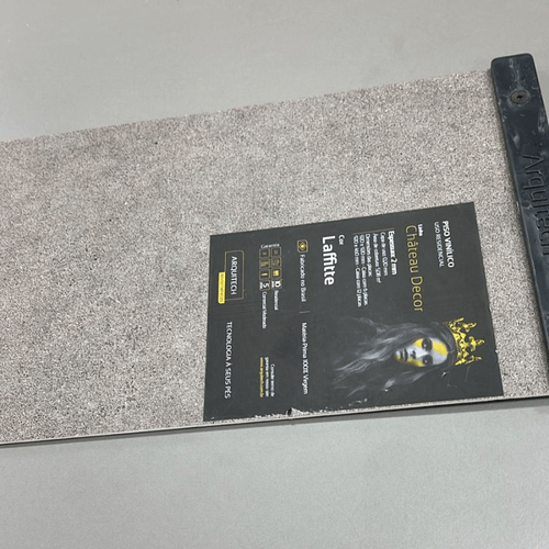 Piso Vinílico Arquitech Château Decor 2mm 92 x 92 cm - Laffitte Cx 5,08m²