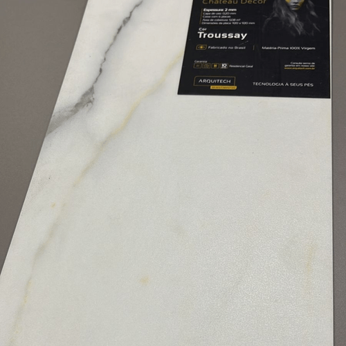 Piso Vinílico Arquitech Château Decor 2mm 92 x 92 cm - Troussay Cx 5,08m²