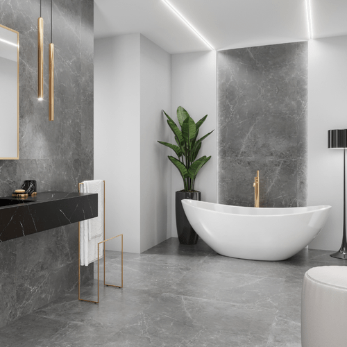 Piso Vinílico Arquitech Château Decor 2mm 92 x 92 cm - Sully Cx 5,08m²