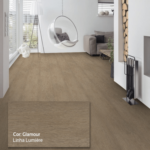 Piso Vinílico Arquitech Lumiere 3mm - Glamour Cx 3,37m²