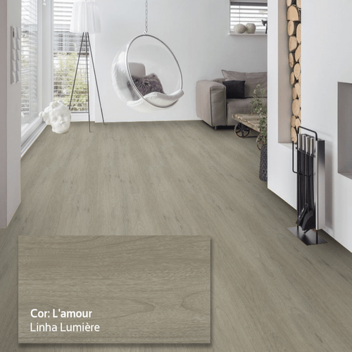 Piso Vinílico Arquitech Lumiere 3mm - Lamour Cx 3,37m²