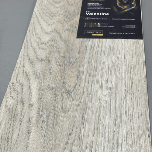 Piso Vinílico Arquitech Magnifique 2mm - Valentine Cx 4,49m²
