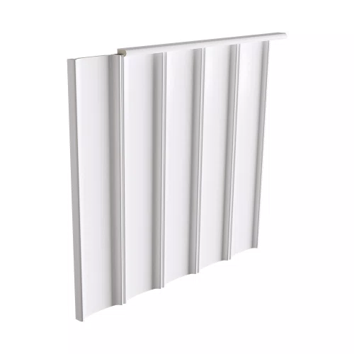 Régua Painel Ubá de Poliestireno 10 x 1,6 x 280cm Br 0,28m² - Branco