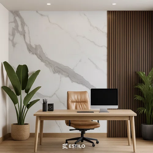 Revestimento de Parede Vinílico Arquitech Château Mur 2mm - Saumur Cx 5,15m²