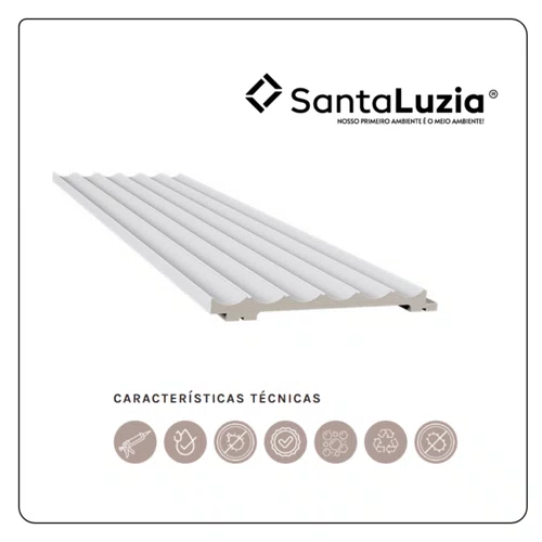 Revestimento Duna Santa Luzia Br 15cm - Ártico