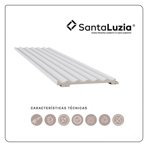 Revestimento Duna Santa Luzia Br 15cm - Mangue