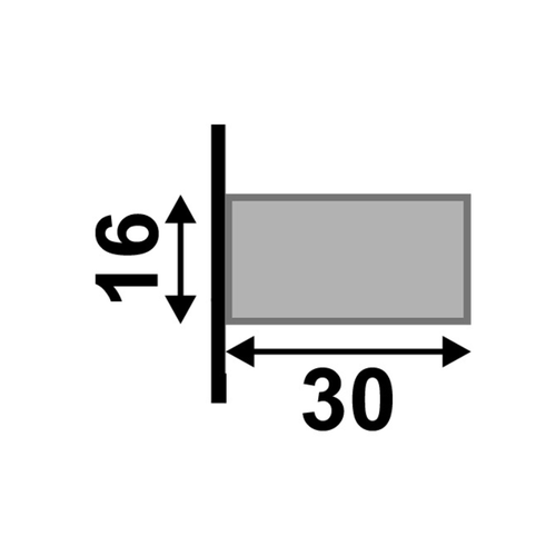 Ripa Champanhe Ps-466 c/ duas unidades 2,80m - 30 x 16mm