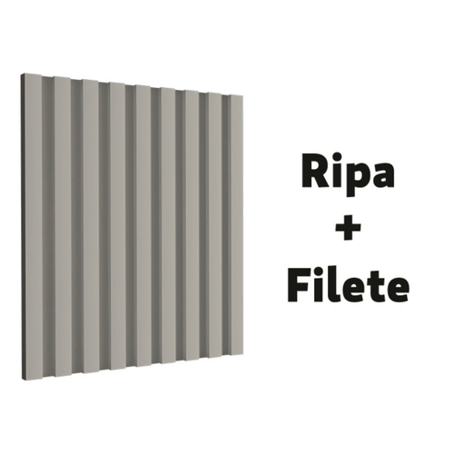 Ripa Cinza Glacial Ps-466 c/ duas unidades 2,80m - 30 x 16mm