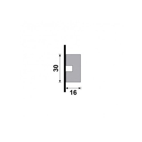 Rodameio Santa Luzia 466 Liso 30 X 16mm Br 2,40m