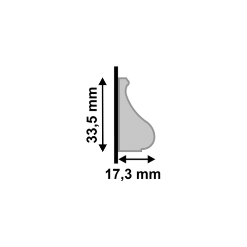 Rodameio Santa Luzia 605 33 X 17mm Br 2,40m