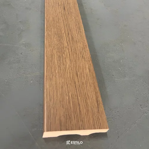 Rodapé Border 8 x 1,8 cm Vision Carvalho Agreste 01464 Br 2,40m