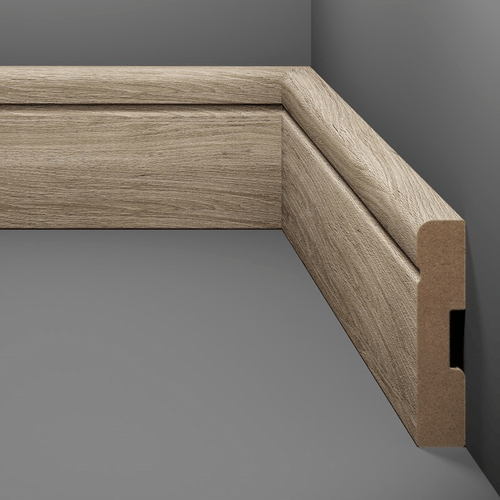 Rodapé Estilo 18 Eucafloor - 70 x 15mm Barra 2,40m