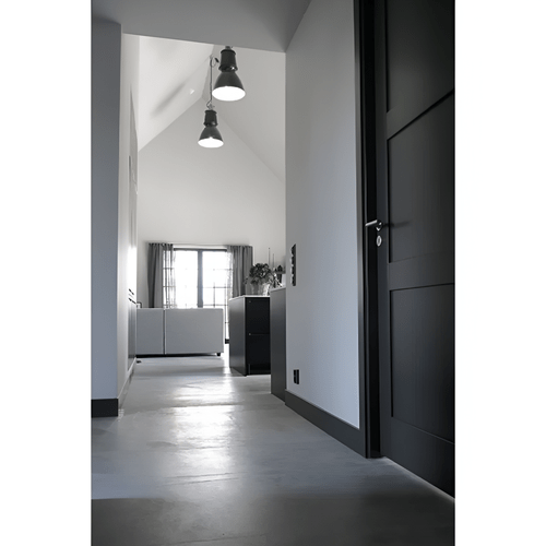 Rodapé Poliestireno Frisado Preto 15cm Br 2,40m - Arquitech 51015