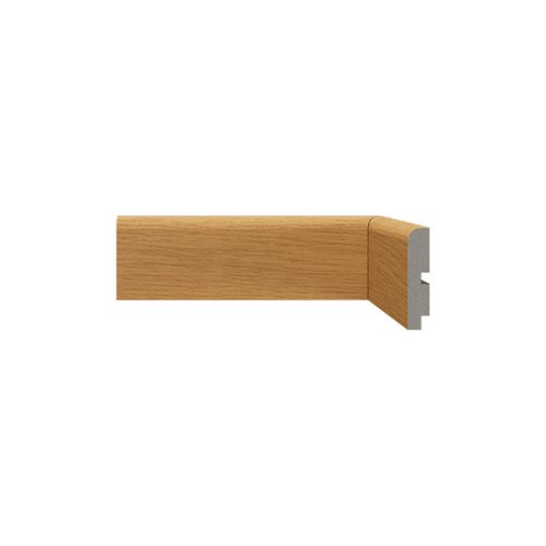 Rodapé Poliestireno Santa Luzia 446 Liso Louro Freijó 07cm Br 2,40m