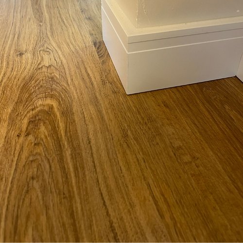 Rodapé Poliestireno Santa Luzia 457 Frisado 100 X 16mm Br 2,40m