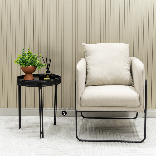Rodapé Poliestireno Santa Luzia 457 Frisado Fendi 10cm Br 2,40m