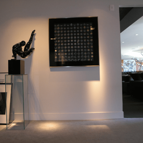 Rodapé Poliestireno Santa Luzia 496 Branco Liso 15cm Br 2,40m