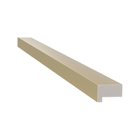 Acabamento Ripado/Waves Champanhe C/duas Unidades Br 2,80m