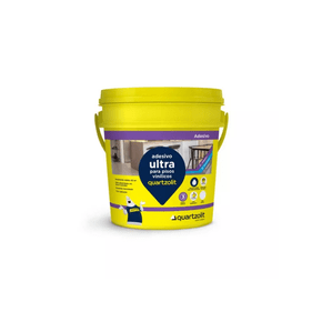 Cola Adesivo Ultra Vinilico Quartzolit Branco Balde 4 Kg Cola Adesivo Ultra Vinilico Quartzolit Branco Balde 4 Kg