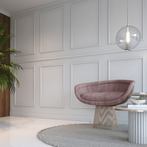 Meia Curva De Poliestireno 599 Santa Luzia 37mm - Branco c/ 2 un