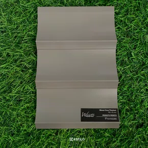 Painel Waves 155 Santa Luzia Br 15cm - Cinza Titanium