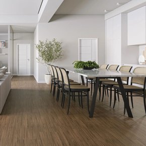 Piso Laminado Eucafloor Click Max Elegance Noce Borgonha 3,87m²