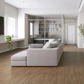 Piso Laminado Eucafloor Click Max Elegance Noce Borgonha 3,87m²
