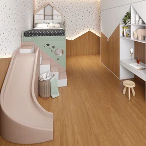 Piso Laminado Eucafloor Natura Matt - Louro Freijo Cx 2,77m²