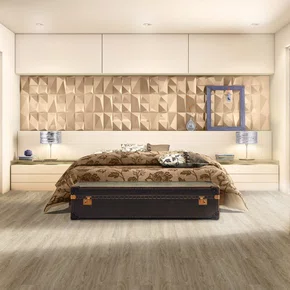 Piso Vinilico Ruffino Nobile 2mm - Rustico Amêndoa Cx 3,90m²