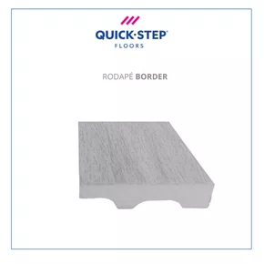 Rodapé Border 8 x 1,8 cm Eligna Wide Carvalho Natural Serrado 3677 Br 2,40m