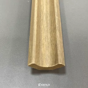 Rodapé Border 8 x 1,8 cm Smart Carvalho Everest 0314 Br 2,40m