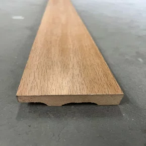 Rodapé Border 8 x 1,8 cm Smart Carvalho Natural Envernizado 01292 Br 2,40m