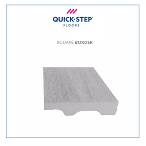 Rodapé Border 8 x 1,8 cm Vision Carvalho Vitoriano 01462 Br 2,40m