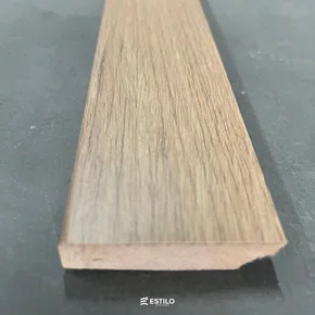 Rodapé Midi 6 x 1,5 cm Essencial Oak 01577 Br 2,40m