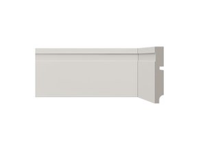 Rodapé Poliestireno Santa Luzia 457 Frisado Fendi 10cm Br 2,40m